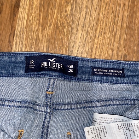 hollister high-rise crop jean legging - Picture 3 of 3